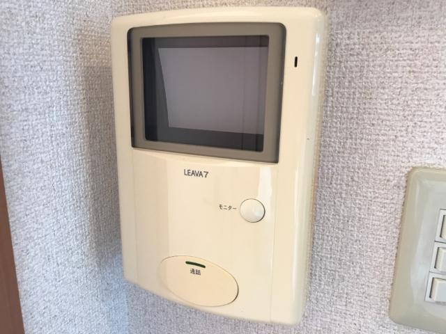 ドリームウィングＡ棟のセキュリティ|カメラ付インターホン（イメージ）