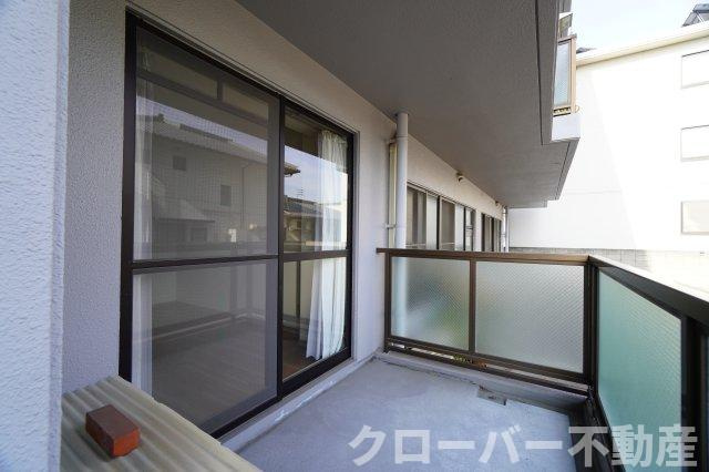 スカイハイのバルコニー