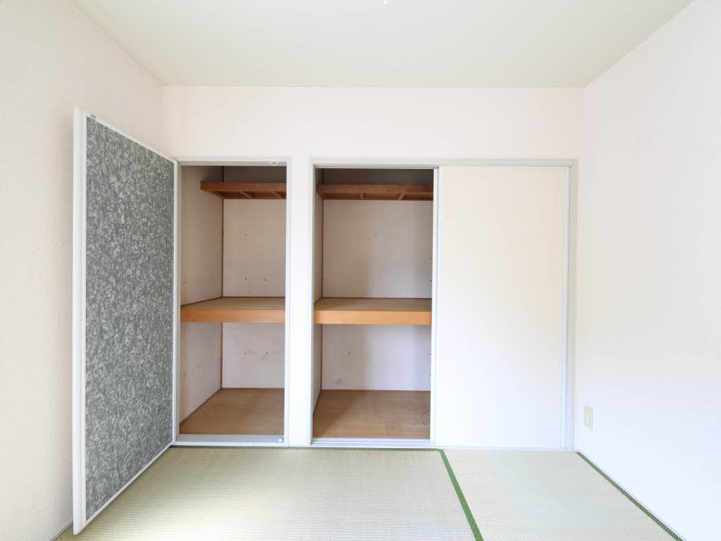 ビューハイム原田　Ａ棟の収納|収納のためのスペースです