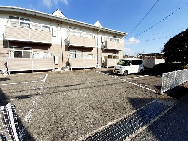 パークハイツの駐車場