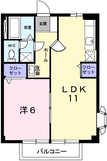 パークハイツの間取り