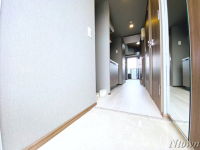 【玄関】 | メイクスWアート今池Ⅲ | シンプルで使いやすい玄関です