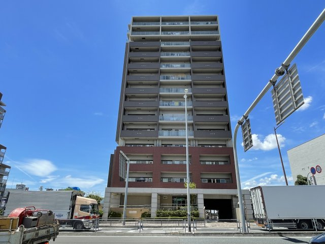 グランアッシュ寝屋川シティマークノースリッジの外観|おしゃれな外観です