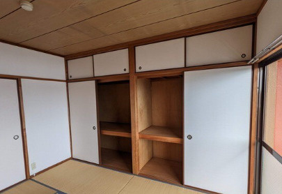 熊本市南区馬渡２丁目の賃貸マンションの収納