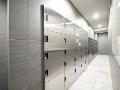 【その他共用部分】 | プレサンス塚本アクミリオン | 宅配ボックスです