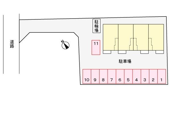 サン・クラール　　刈谷市近郊の賃貸ならクラスホーム刈谷店の駐車場