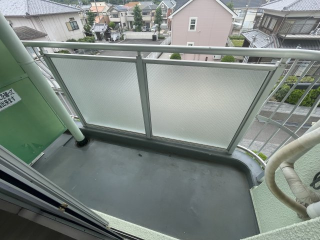 ベルデュウラ池上のバルコニー