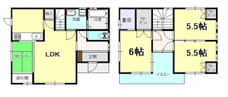 【間取り】 | 戸建　和気町1丁目
