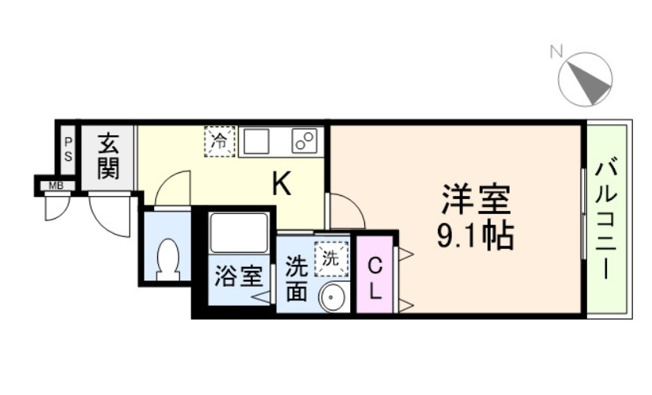 【間取り】 | フジパレス高石綾園