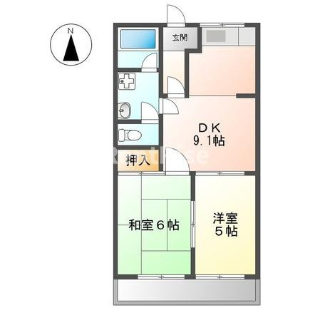 ドリームローズの間取り|間取図