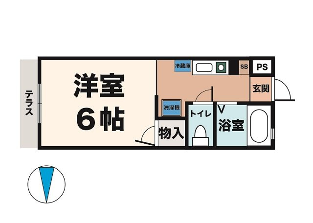 ラポールの間取り