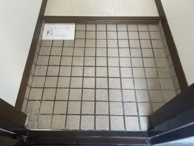 グリーンハイツ松本の玄関