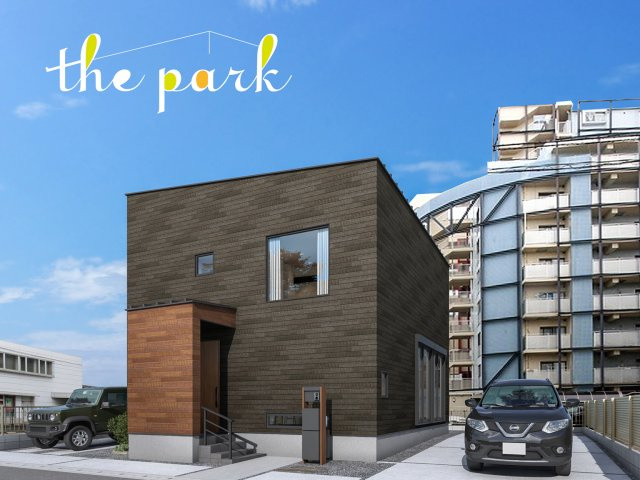 ｔｈｅ　ｐａｒｋ　久留米市津福今町の外観パース