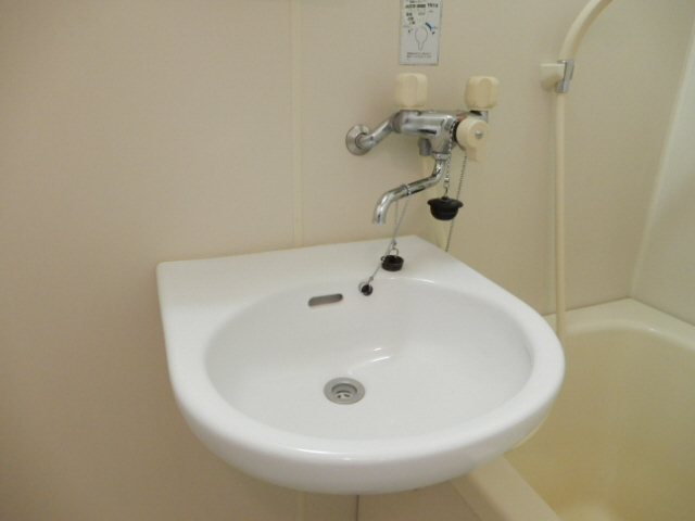 プリシェール中津の洗面所