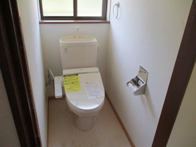 【トイレ】 | 松葉荘(シェアハウスタイプ）2名の場合 | 清潔感のあるトイレです