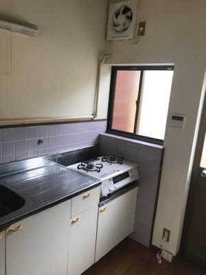 【キッチン】 | 松葉荘(シェアハウスタイプ）2名の場合