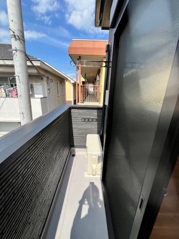 シャトームラシュウⅡのバルコニー