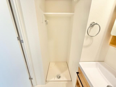 【設備】 | アプリーレ松屋町 | 洗濯機置き場です