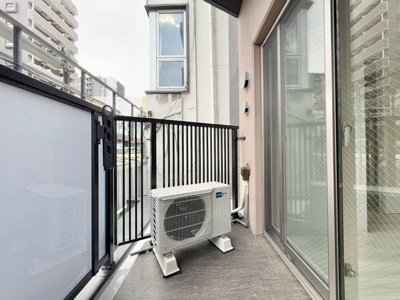 【バルコニー】 | アプリーレ松屋町 | 開放的で明るい空間を演出してくれるバルコニーです