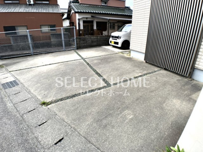 【駐車場】 | 北野町字善佐戸建 | 車をお持ちの方に嬉しい駐車場付きの物件です