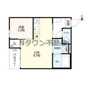 【間取り】 | CRASTINE大杉 | 間取りです。