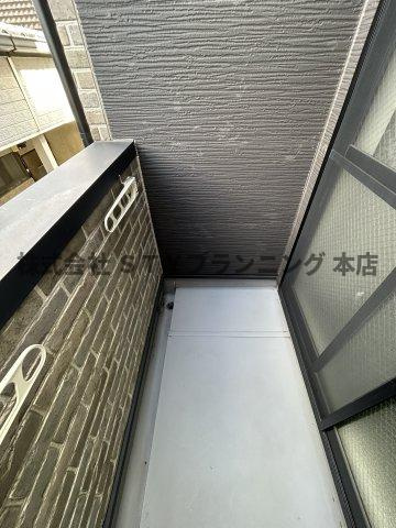 仲介手数料０円！アンリュエのバルコニー