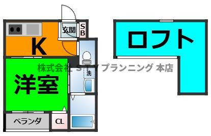 仲介手数料０円！アンリュエの間取り