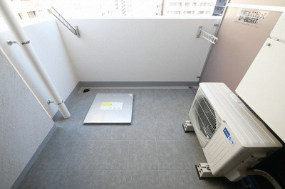 【バルコニー】 | アーバネックス心斎橋EAST | 陽当たり良好なバルコニーです