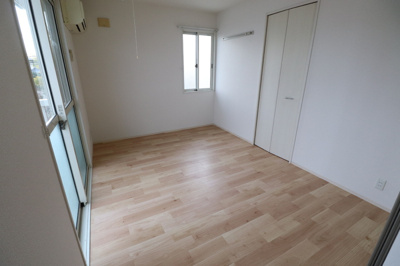 【寝室】 | フルール・プリムヴェール A棟 | 【フルール・プリムヴェール A棟】202洋