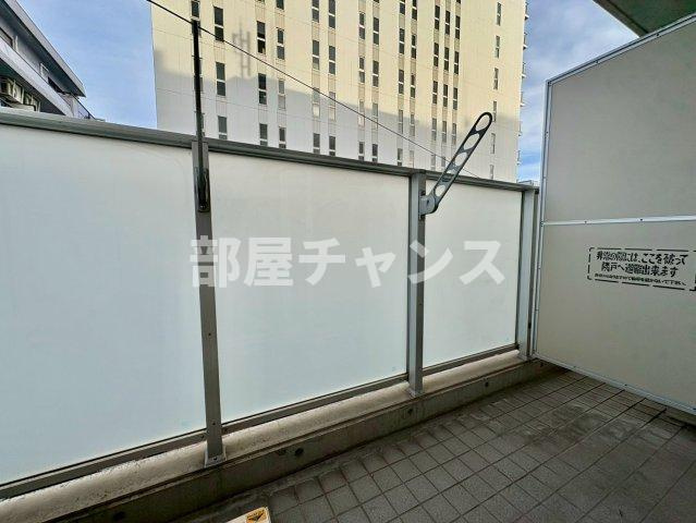 B's117 Northのバルコニー