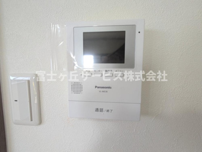 【セキュリティ】 | 菊川市三沢 中古戸建て | TV付インターホンです