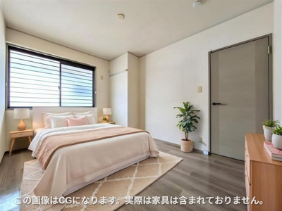 洋室6帖です♪家具はCGとなります。