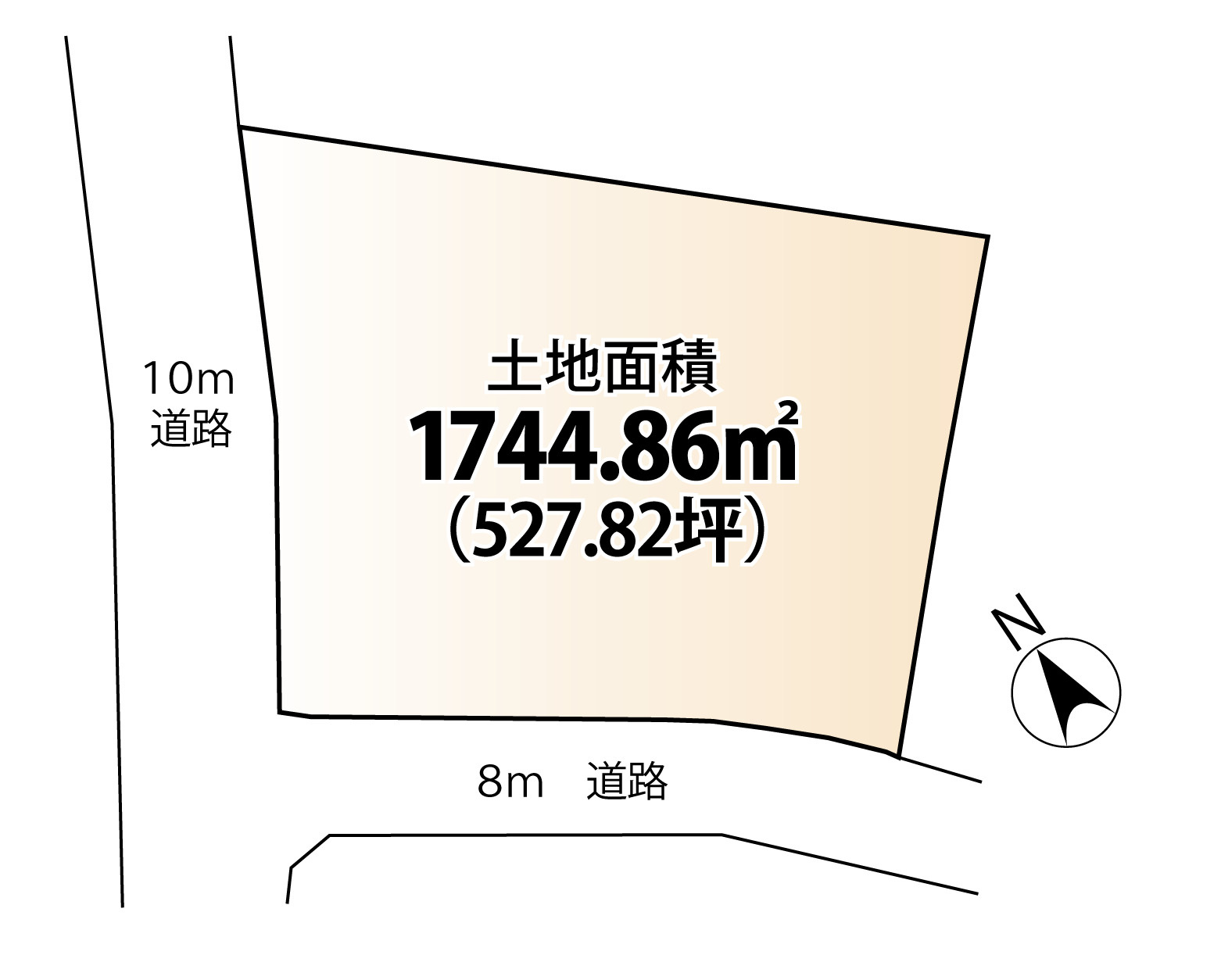 宮古島市平良字久貝　土地の区画図