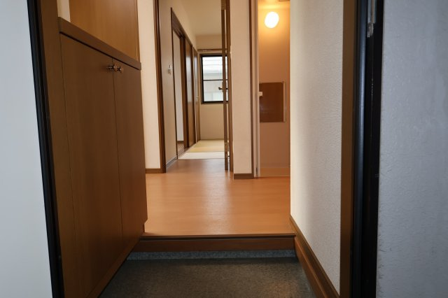 ワンダーミューの玄関|ゆったりとした玄関です