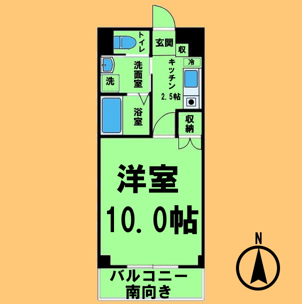DI-3の間取り