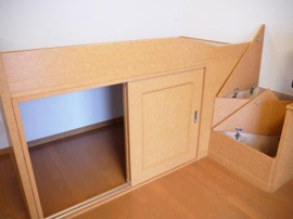 明るい室内です