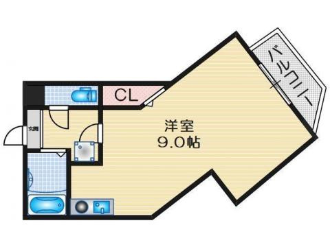 セレーン城跡の間取り