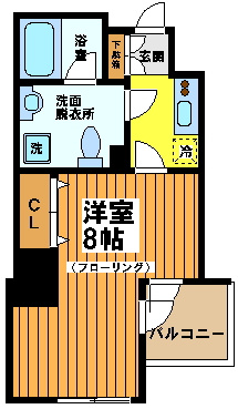 【間取り】 | ドゥーエ幡ヶ谷