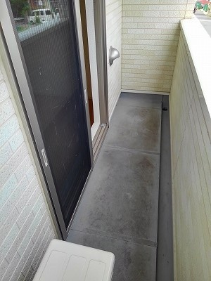 フェスターレⅢのバルコニー