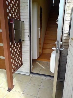 フェスターレⅢの玄関