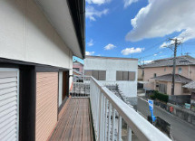 売中古戸建　中央区大人見町のバルコニー
