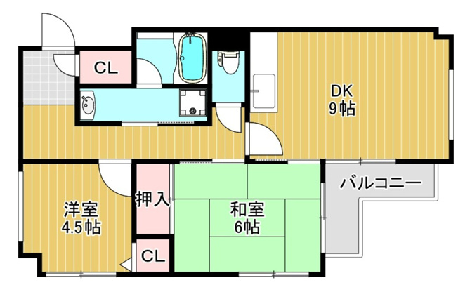 【間取り】 | ガーデンパレス深井
