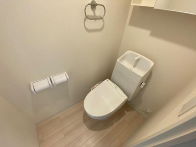 【トイレ】 | 木更津市吾妻１丁目新築アパート | シャワー付トイレ（イメージ）