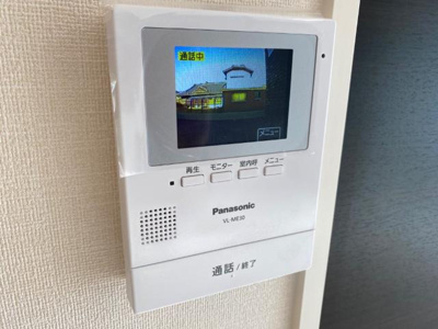 【セキュリティ】 | 木更津市吾妻１丁目新築アパート | カメラ付インターホン（イメージ）