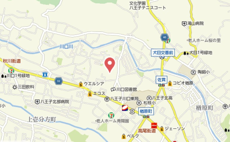 祝　成約済み　八王子市　川口町　中古戸建ての地図|～仲介手数料無料☆八王子ひなた不動産～八王子市川口町　中古戸建
