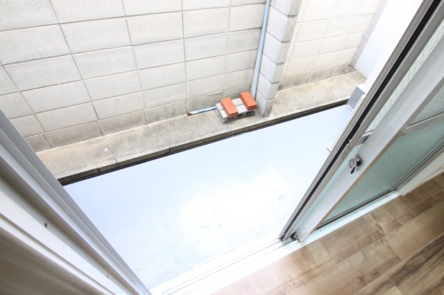 エリトーハイツのバルコニー