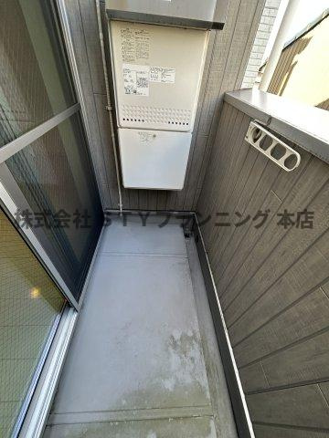 仲介手数料０円！フォレストヴィラ豊のバルコニー