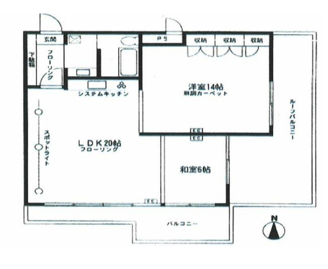 【間取り】 | マルモール代々木