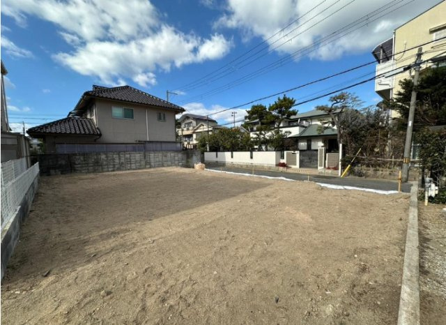 深江南町1丁目　売土地の前面道路含む現地写真