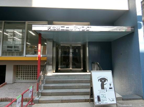 丸忠第2ビルのエントランス|落ち着いたエントランスです